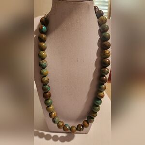 Jay King 925 Sterling Silver Turquoise Beaded Necklace